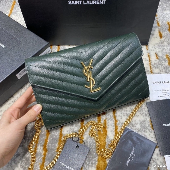 Repladies REP YSL CASSANDRE MATELASSÉ CHAIN WALLET 0804